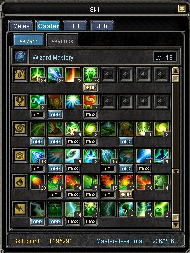  SATILDI - PAVO # Oo_ClekeS_oO # 118 LvL # Wizard-Cleric