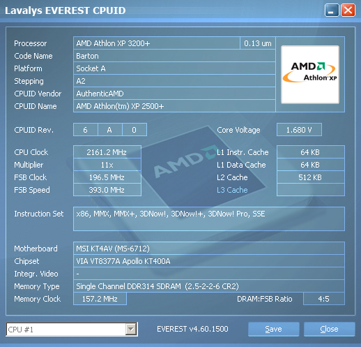Efsane İkili -- MSI KT4AV + Athlon XP 2500+ (Çarpan Kilitsiz) + Abit NF7S v2 + Athlon XP 2500+ (ÇK)