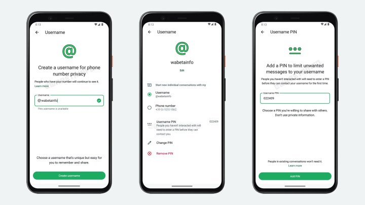 WhatsApp'a kullanıcı adları geliyor: PIN koruması olacak!