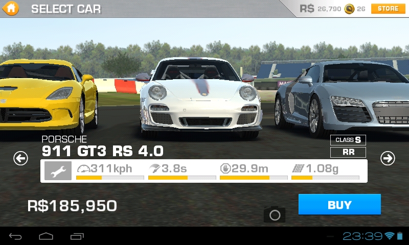 Real Racing 3, Appstore ve Google Play'deki yerini aldı