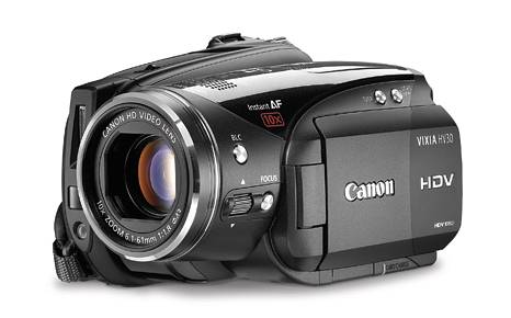  Canon HV30 HD CMOS 1080 p digital video kamera (Garantisi Devam etmektedir)