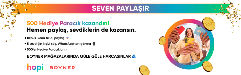 Boyner ve Hopi’den 500 Hediye Paracık Kampanyası