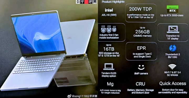 Dell Pro Max 18 bomba gibi geliyor: RTX 5000 GPU, 256 GB CAMM2 RAM ve dahası