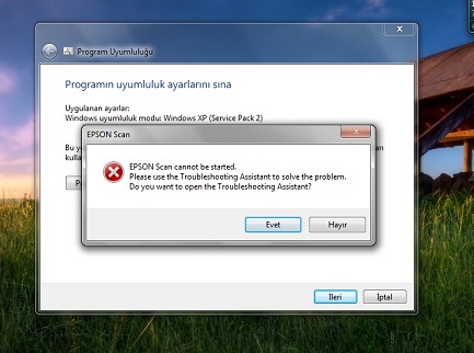  Epson DX6050 Windows 7 Driver Sorunu