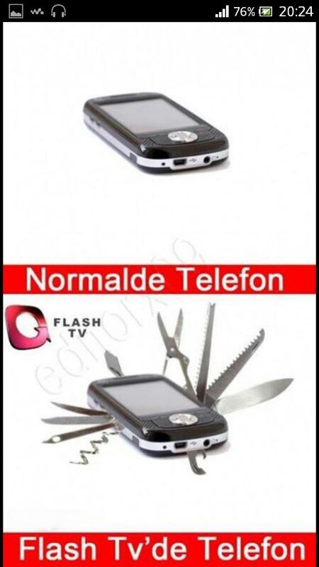  Flash tv nin sattığı telefon