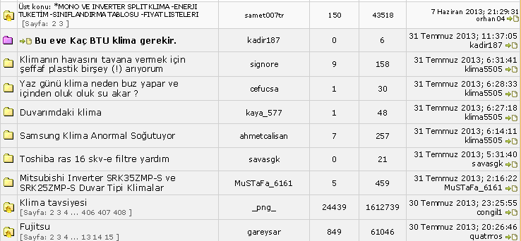  Samsung Klima Anormal Soğutuyor