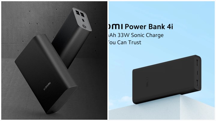 Xiaomi iki yeni powerbank duyurdu