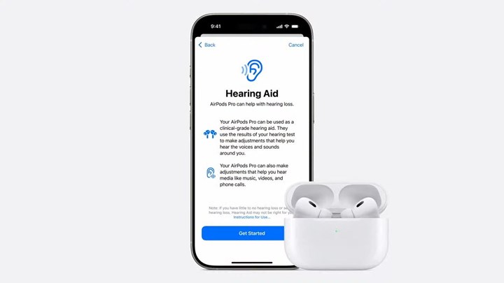 Apple AirPods Pro 2 klinik düzeyde işitme cihazı oluyor