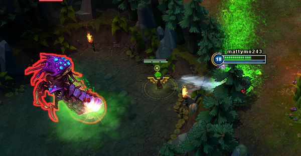  18 levelde Tristana'ın kaç range'i oluyor?