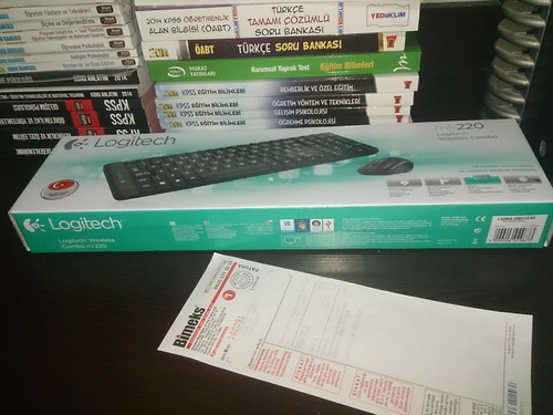  Yeniden Bimeks Logitech MK220 Kablosuz Klavye&Mouse Set 39.90