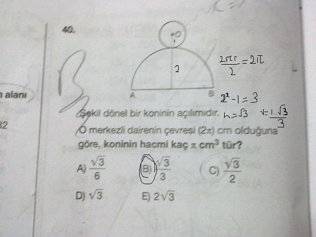  Final Dershanesi Deneme Sorularım 2