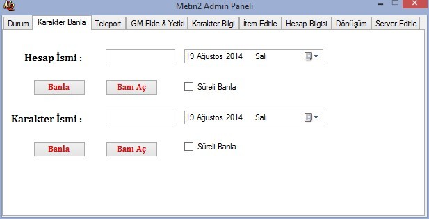  Metin2 Atak Server GM Programı 2014