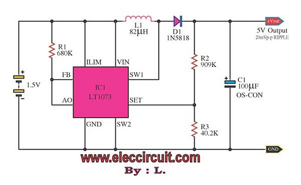 Схема dc 12v dc 5v