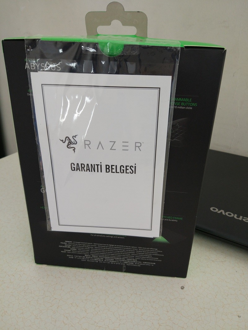 Razer abyssus+ Golıathus control mouse pad