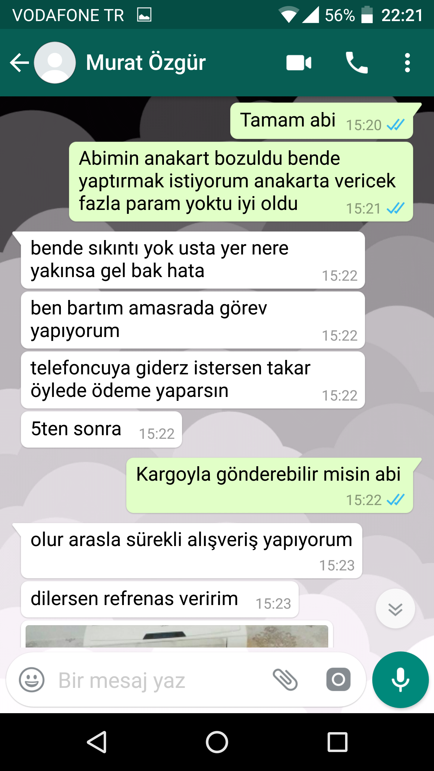Ben bir kere dolandırıldım. Peki siz Ben bir kere dolandırıldım. Peki siz