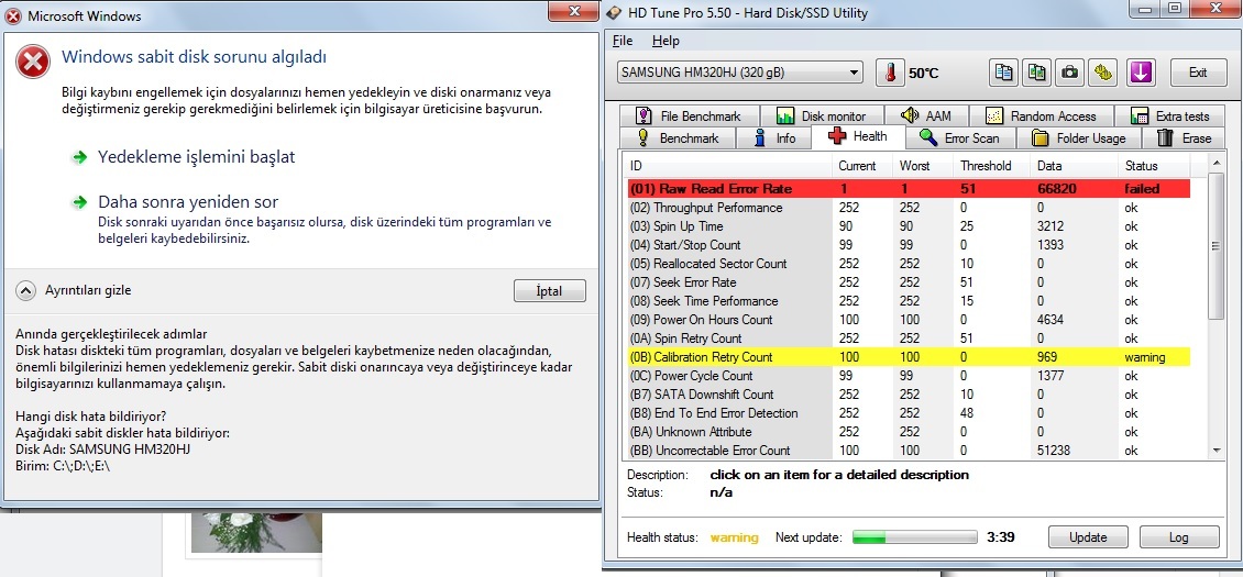  mavi ekran hatalari windows acilmama