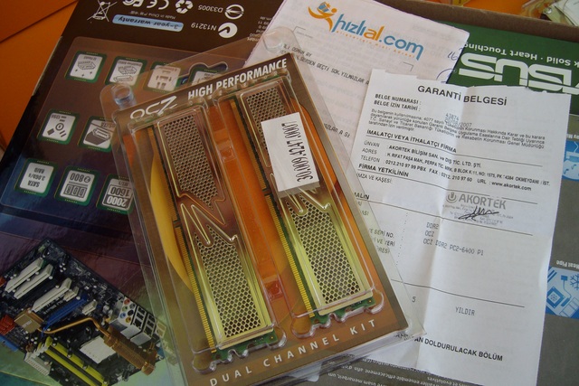  OCZ 2x 1 GB DDR2 800 mhz Dual Channel Kit