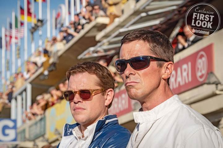 Ford v. Ferrari: Matt Damon ve Christian Bale'li filmden ilk görseller