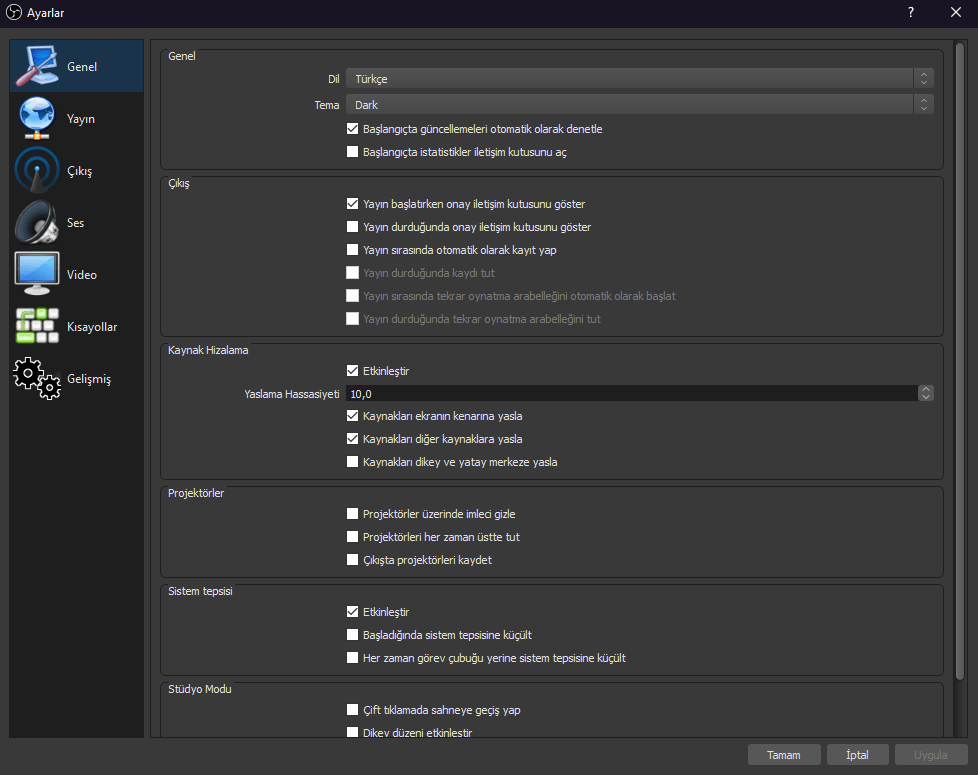 Kaliteli Twitch Yayini Yapmak Icin Obs Ayarlari