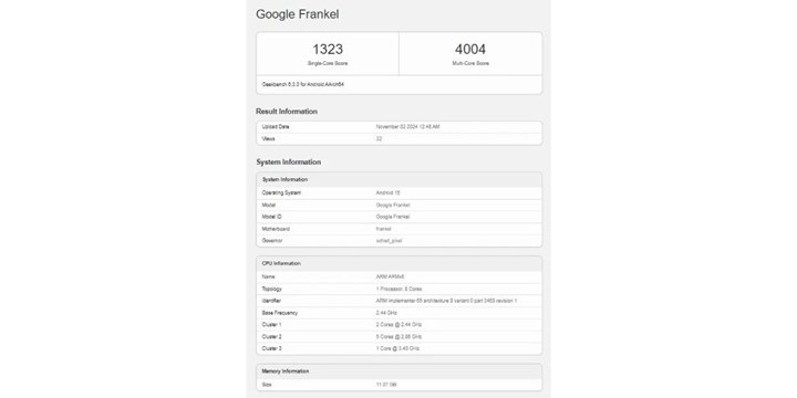 Google Tensor G5, Geekbench'te listelendi: İşte performans sonuçları