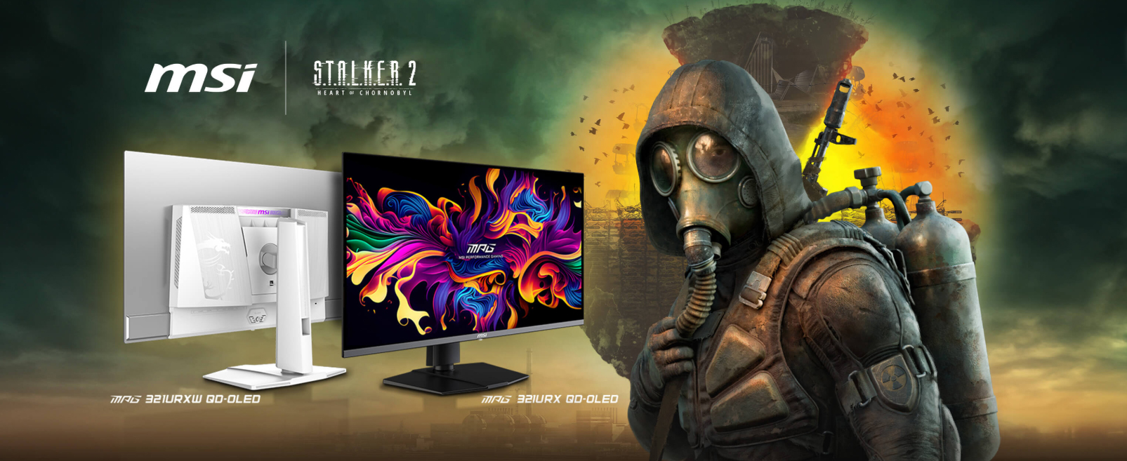 MSI QD-OLED Monitörlerde S.T.A.L.K.E.R. 2 Oyun ve 30$ Steam Kodu Hediyesi!