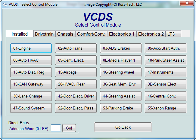 --- VAG COM / VCDS Kullanicilar ve Kodlamalar Bölümü ---