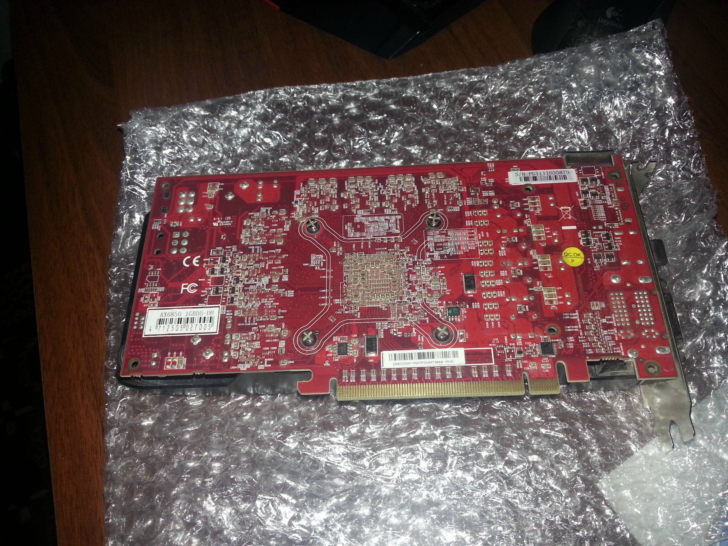  SATILIK: ATI Powercolor HD6850 1gb 256 bit