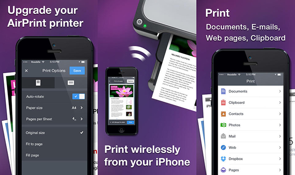 Wi-Fi destekli yazıcılardan baskı alınmasına imkan sağlayan Printer Pro, iOS 7 desteğiyle güncellendi