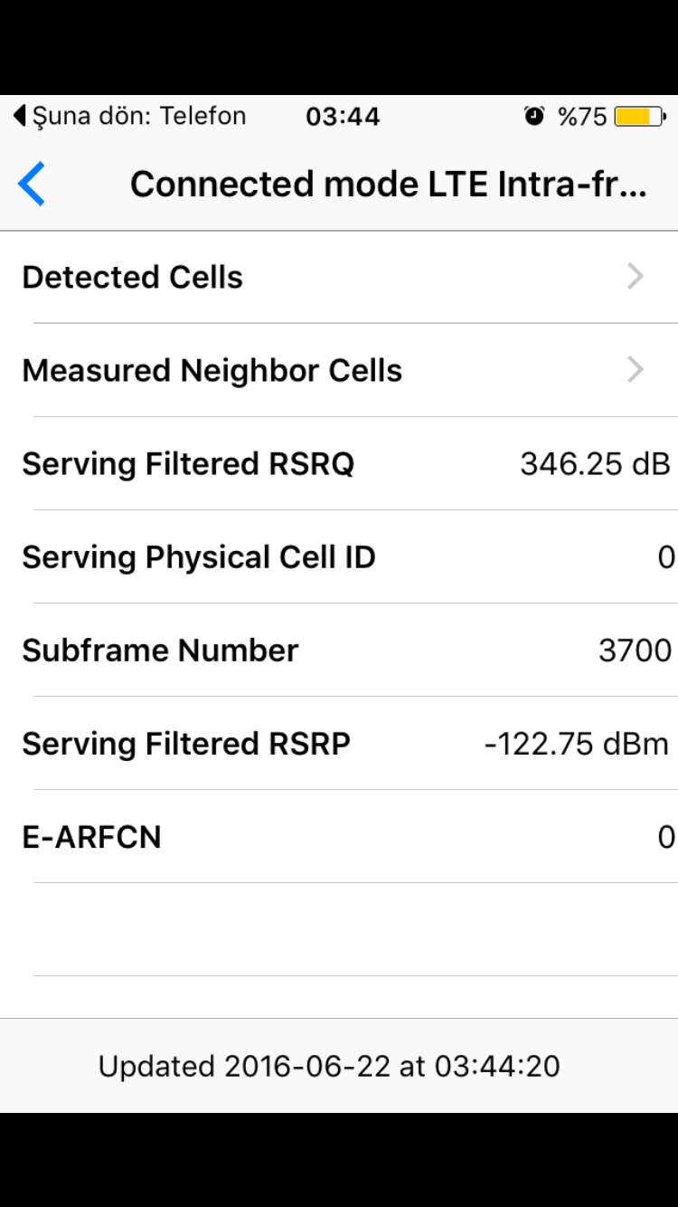  Lte Band desteği sorunum var?