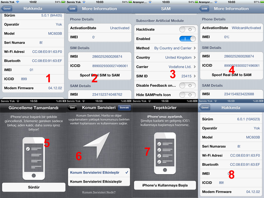  iPhone 4, 04.12.02 Downgrade Tecrübelerim, Mağdurlar için