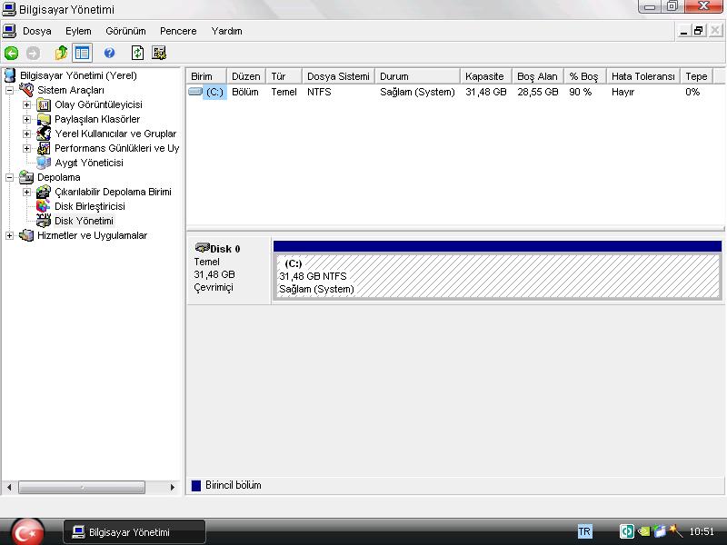  harddiskin yarısı gıttı bulamıyorum