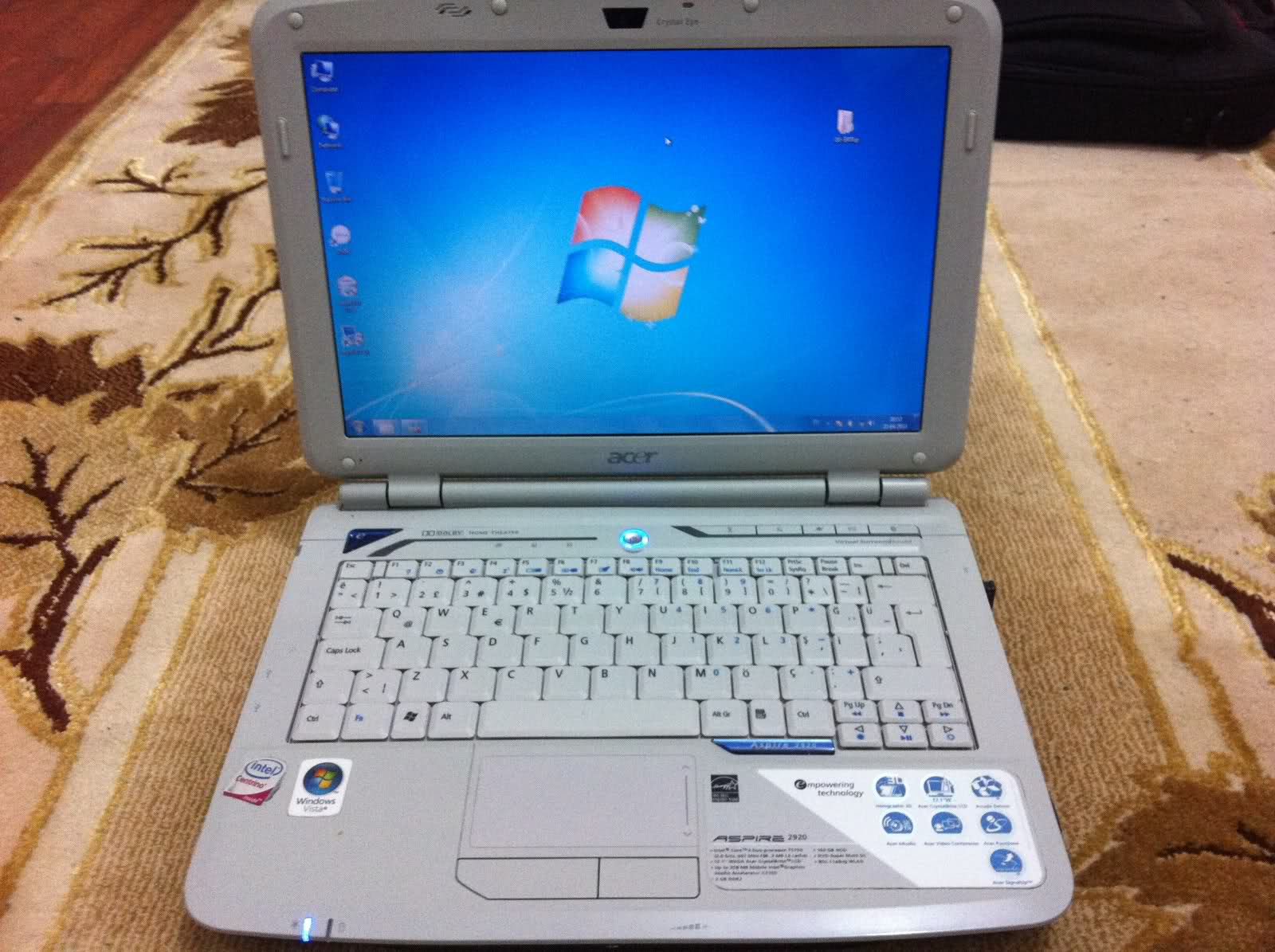  SATILIK ACER ASPİRE AS2920 12.1' NOTEBOOK