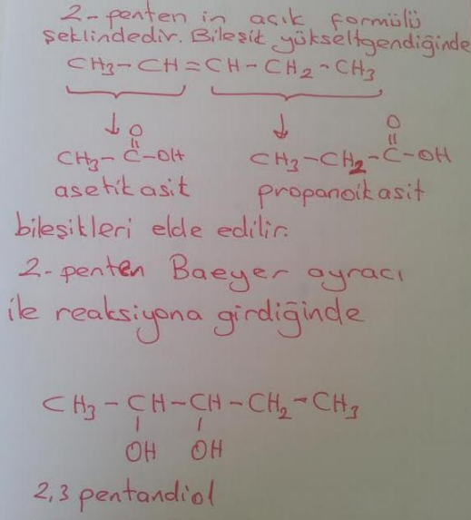 Organik Kimya Reaksiyonlar(Özet Anlatım)