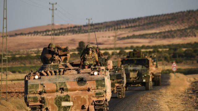 Hazırlıklar tamam.7 bin Mehmetçik sınırda emir bekliyor.Hedef Tel Abyad-Afrin-Sincar
