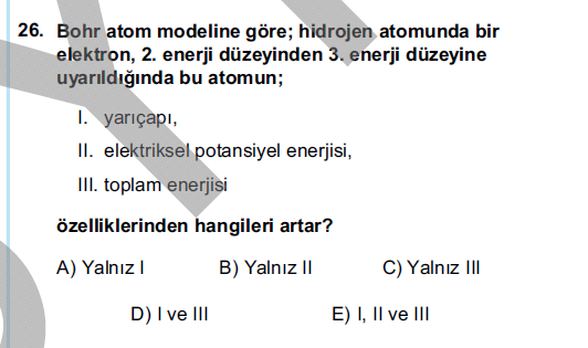 Bohr Atom Modeli Elektriksel Potansiyel Donanimhaber Forum