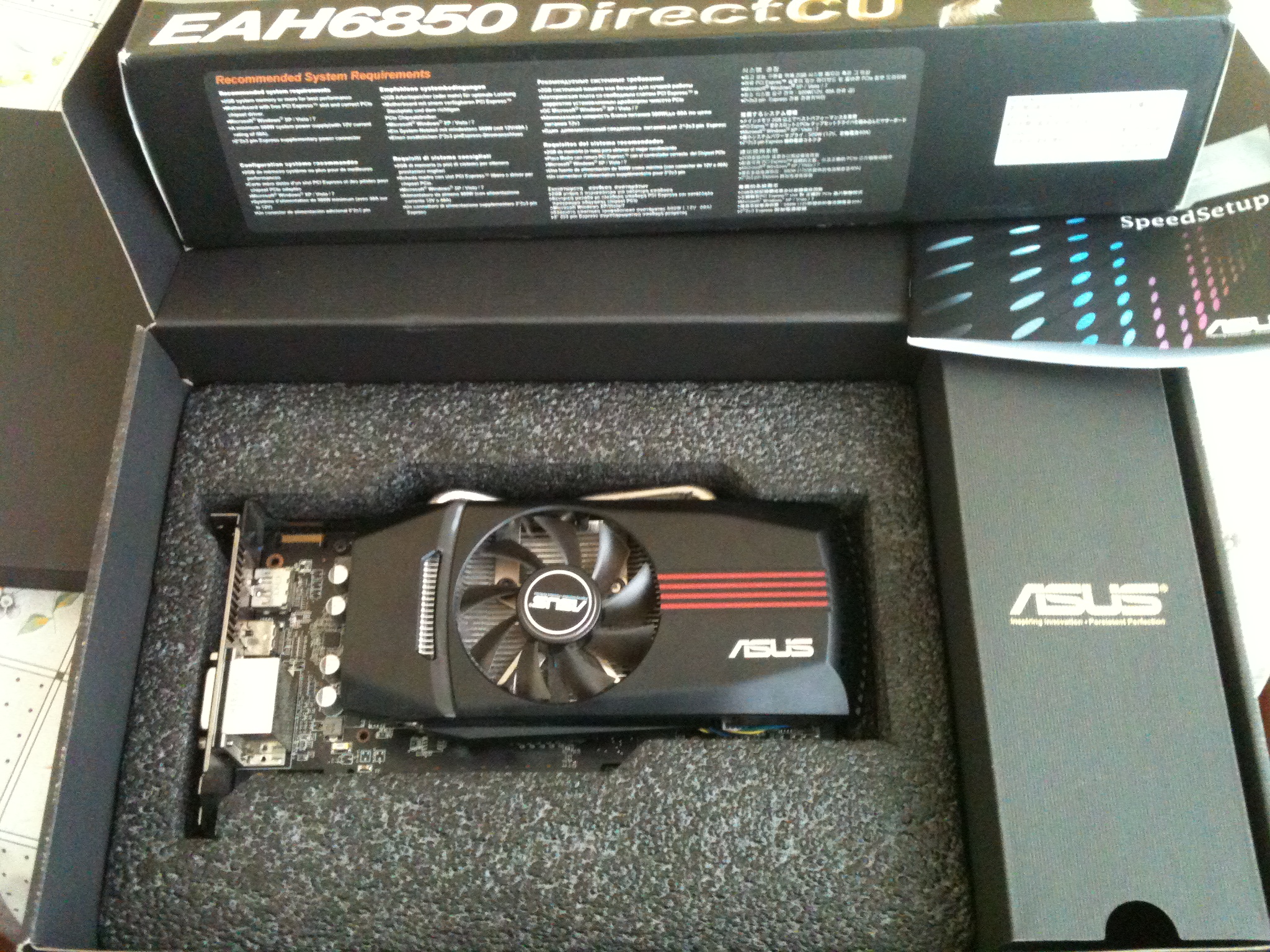  Asus HD6850 V2 1GB 256BİT