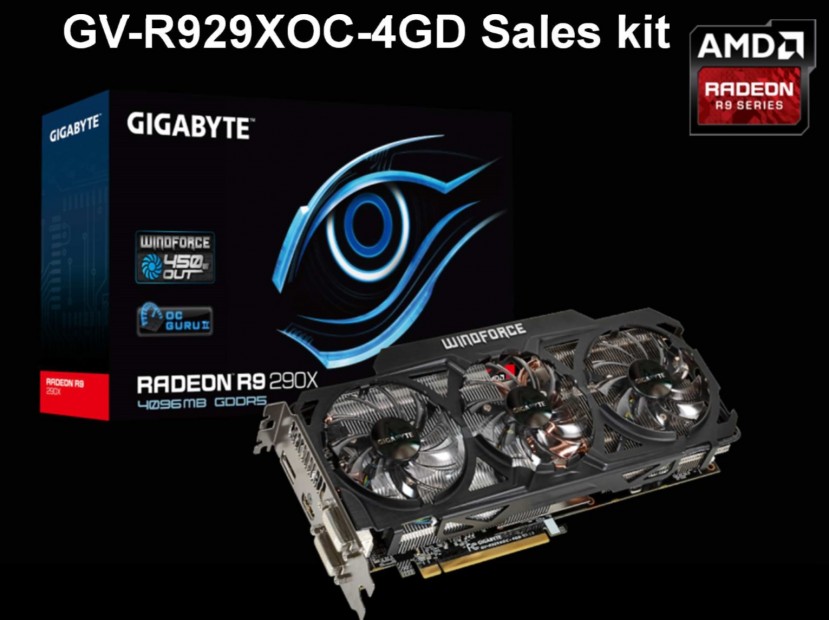  Gigabyte R9 290X OC WindForce 3X