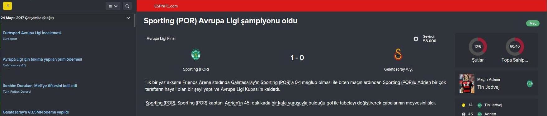  FM 2016 Galatasaray Kariyeri  -Yine yeniden- (3. sezon basladi)