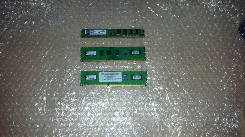  takaslık 2+2+4=8 gb ddr 3 1333 mhz ram