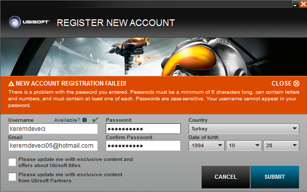  hawx 2 register