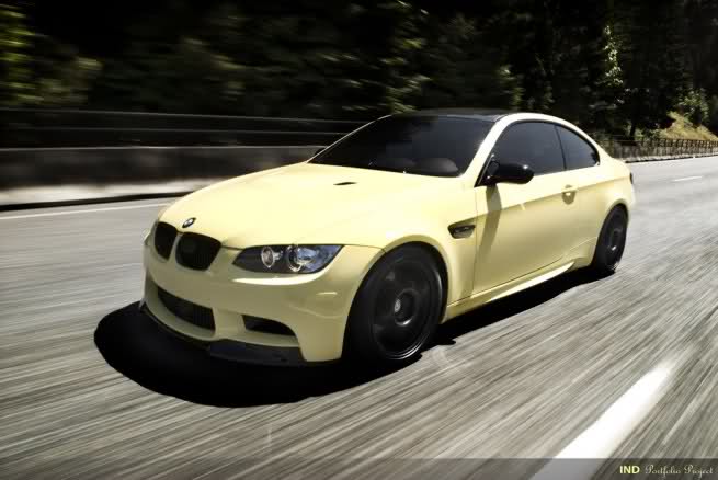  Dakar Yellow E92 BMW M3 - Full Official photoshoot