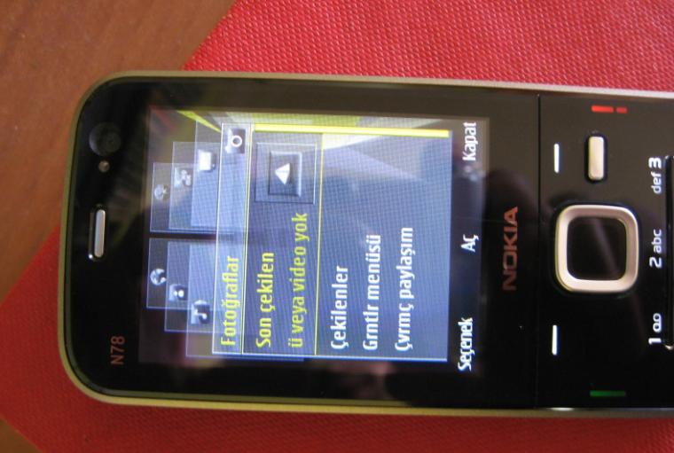  Satılık Nokia N78 360 TL