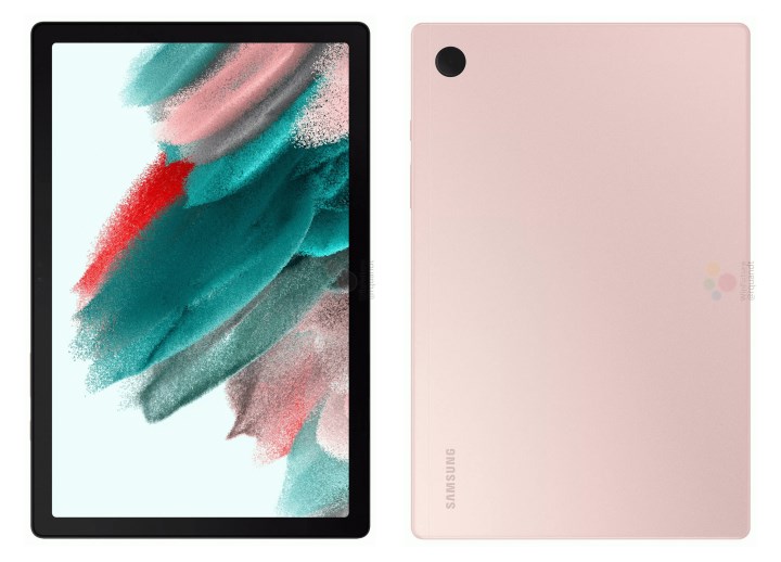 Samsung Galaxy Tab A8 10.5'in basın görselleri sızdırıldı