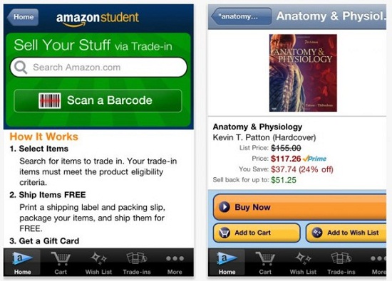 Amazon'dan üniversite öğrencilerine özel iPhone uygulaması Amazon Student