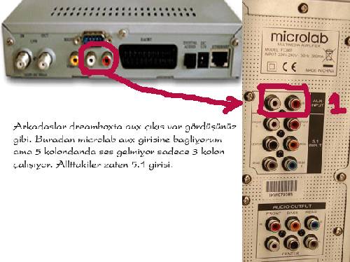 Схема подключения microlab a 6623