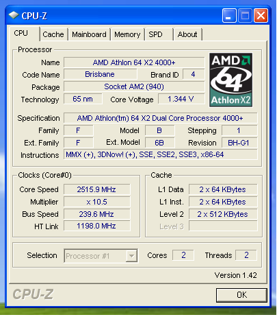  AMD 4000+ En fazla Kaç Mhz'ye Çıkar ve Sparke 8600gt Calibre daha overclock olurmu?