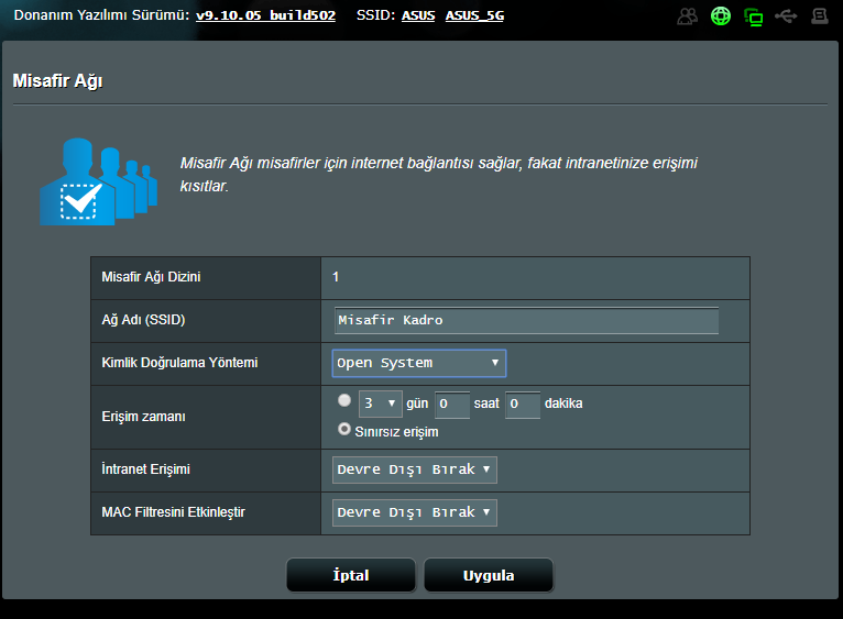 ASUS DSL-AC88U Modem ve Yönlendirici