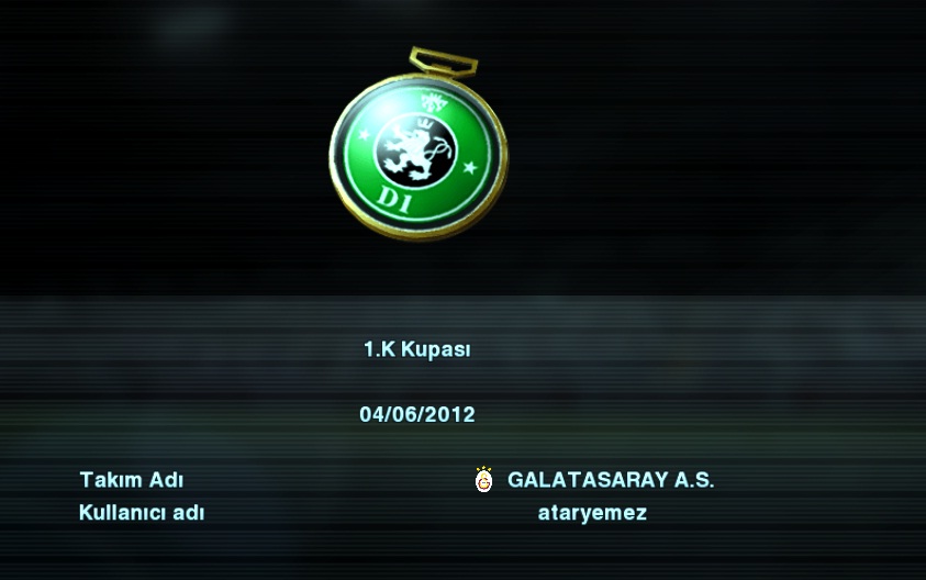  [PC] PES 2012 ONLINE MASTER LIG ANA KONU