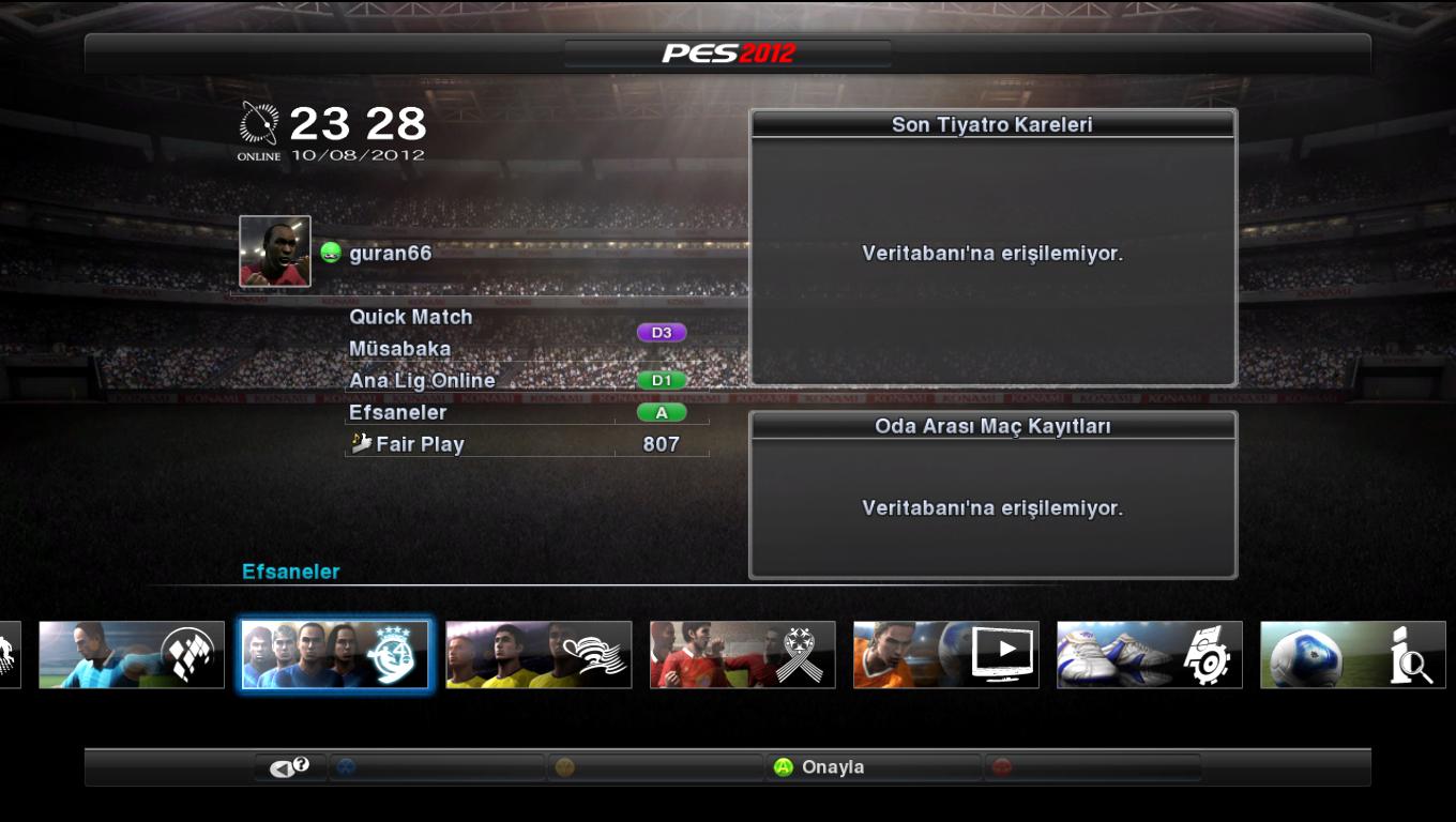  [PC] PES 2012 ONLINE MASTER LIG ANA KONU