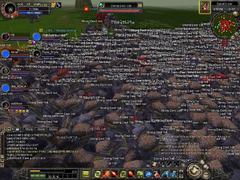  SRO'NUN GELMIS GECMIS EN BUYUK MONSTER SCROLL EVENTI (800 STRONG DEVIL YETI)